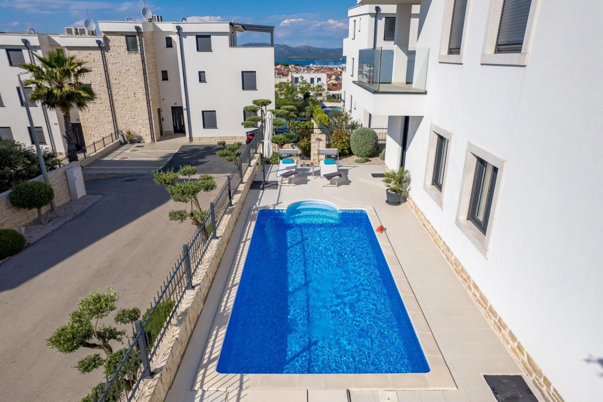 Luxury Apartment Hyperion With Private Pool And Garden Murter Exteriör bild